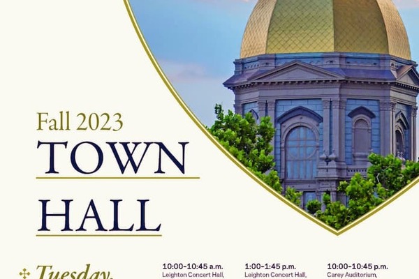 Fall Town Hall Poster